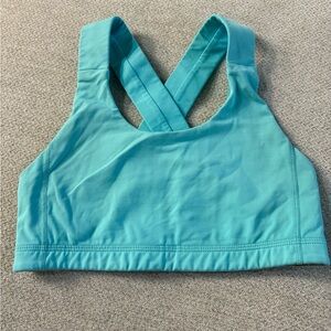 Turquoise Sports Bra